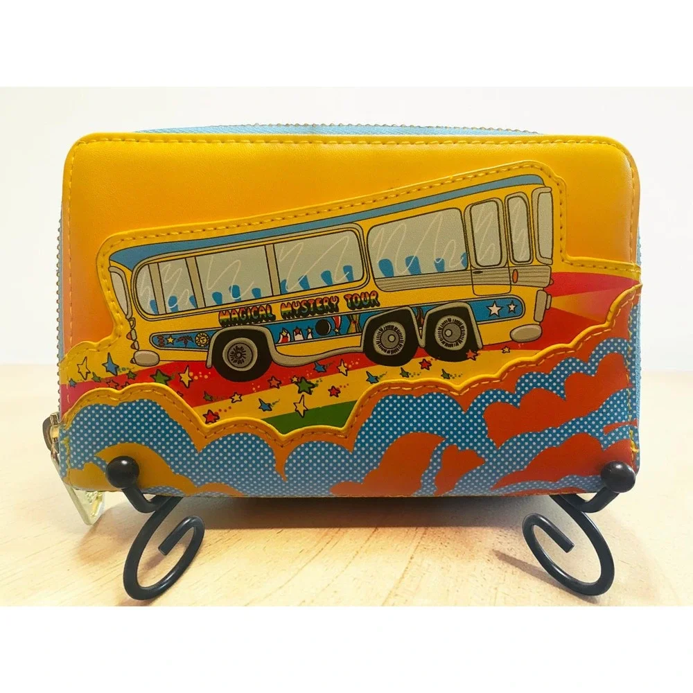 Loungefly Officially Licensed The Beatles Magical Mystery Tour Wallet NWOT
